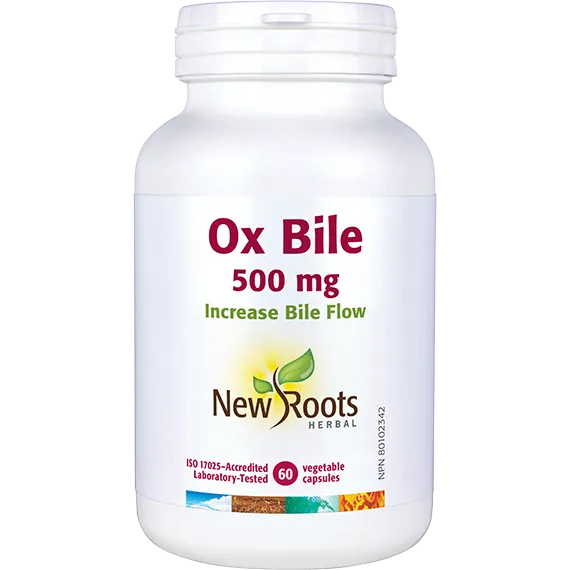 New Roots: Ox Bile 500 MG