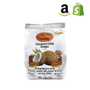 ShaSha Co. Coconut Chia Snaps