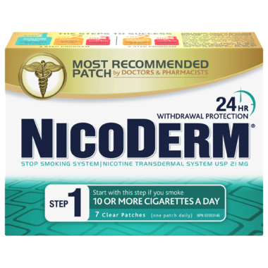 Nicoderm: Nicotine Patches