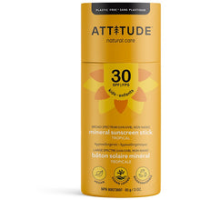 Load image into Gallery viewer, Attitude: Mineral Sunscreen Stick - Kids SPF30
