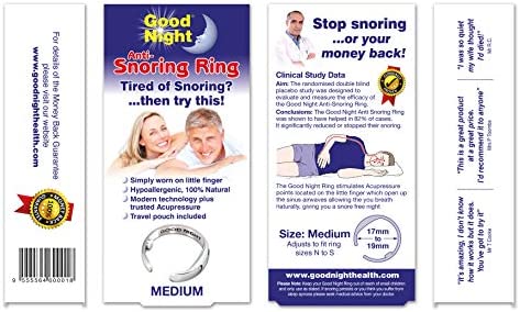 Card Health Care: Good Night Anti-Snoring Ring