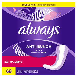Always: Anti-Bunch Xtra Protection Daily Liners