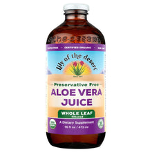 Load image into Gallery viewer, Lily of the Desert: Aloe Vera Juice
