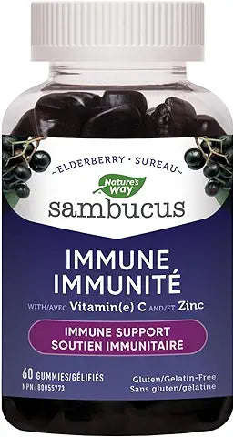 Nature's Way: Sambucus Cold and Flu Care, Original Gummies / 60 gummies