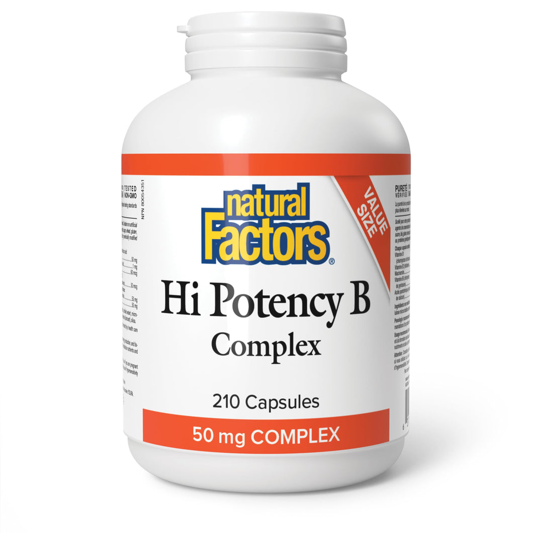 Natural Factors: Hi Potency B Complex
