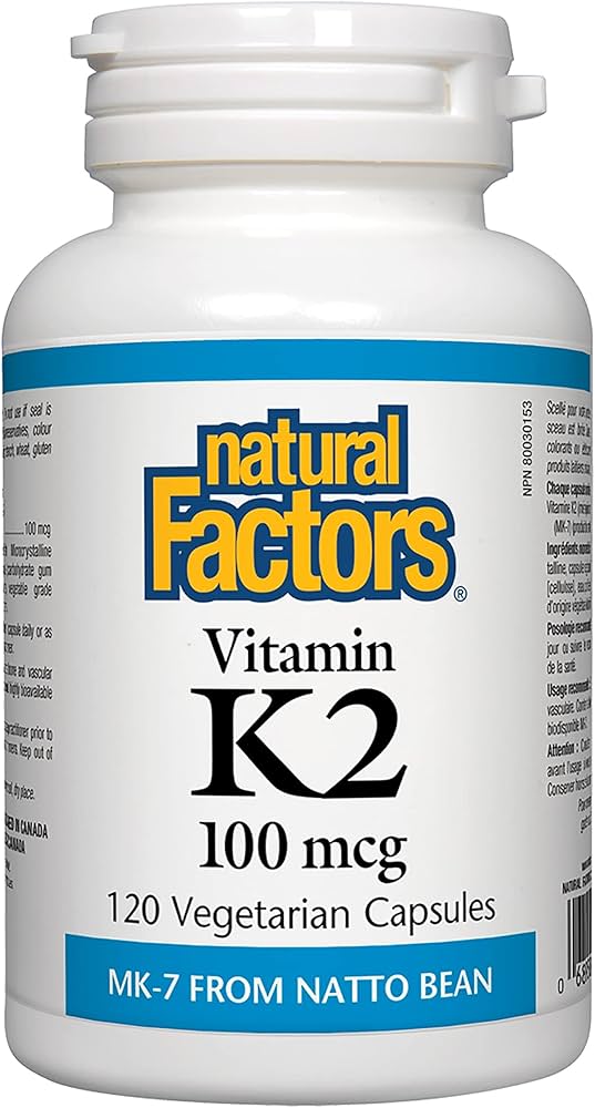 Natural Factors: Vitamin K2 100 mcg