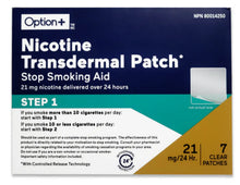 Load image into Gallery viewer, Option+ Nicotine Transdermal Patch - 7 Clear Patches
