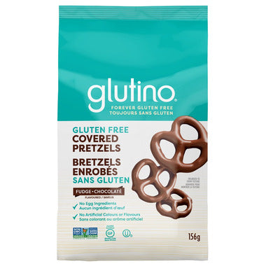 Glutino: Gluten Free Fudge Covered Pretzels