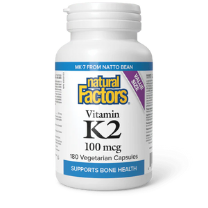 Natural Factors: Vitamin K2 (100mcg)