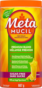 Metamucil: Premium Blend Orange Powder Sugar-Free