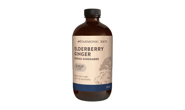 Harmonic Arts: Elderberry Ginger Syrup