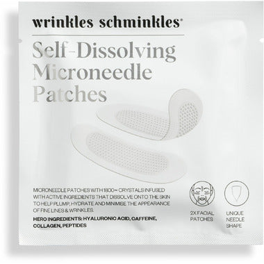 Wrinkles Schminkles: Self-Dissolving Microneedle Patches