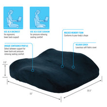 Load image into Gallery viewer, ObusForme: Sit-Back Cushion

