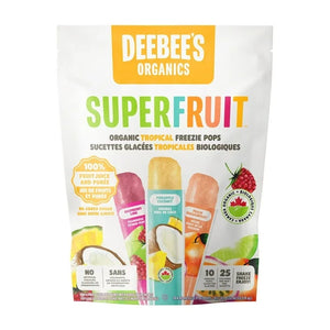 Deebee's: Organic Superfruit Freezie Pops