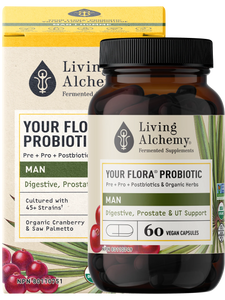 Living Alchemy: Your Flora Probiotic Man
