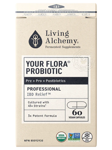 Living Alchemy: Your Flora® Probiotic Professional IBD Relief