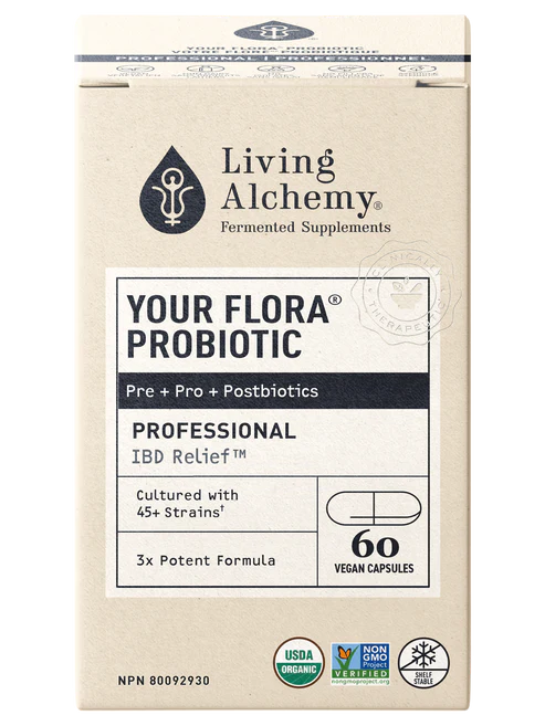 Living Alchemy: Your Flora® Probiotic Professional IBD Relief