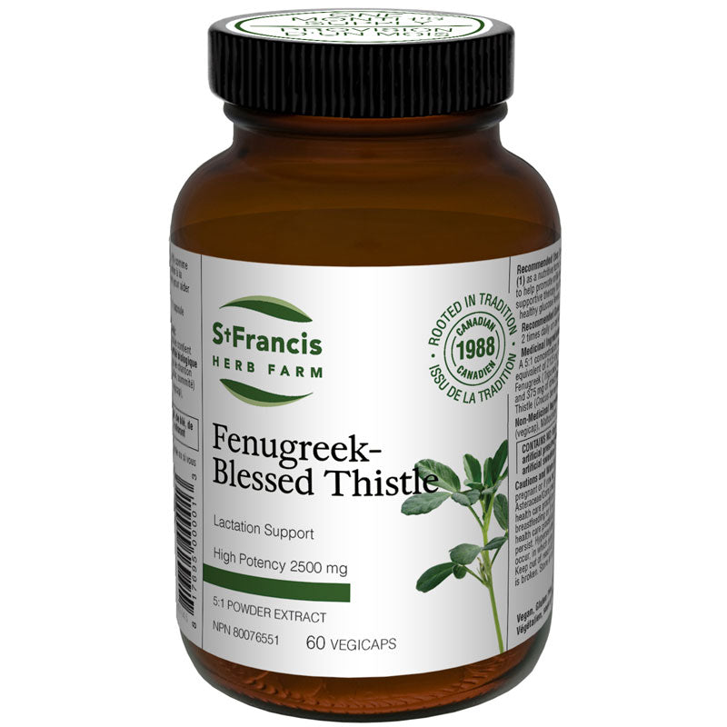 St. Francis: Fenugreek-Blessed Thistle