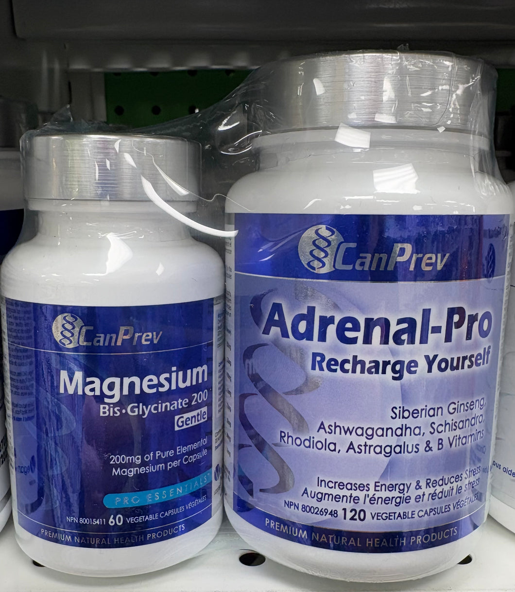 Canprev: Adrenal-Pro & Magnesium Combo Pack