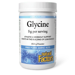 Natural Factors: Glycine 450g