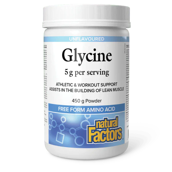 Natural Factors: Glycine 450g
