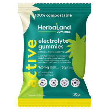 Herbaland: Electrolyte Fitness Gummies | Pouch