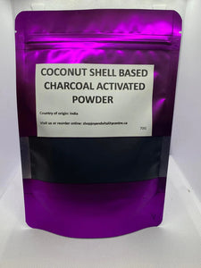 Joy & Vitality: Coconut Shell Charcoal Powder