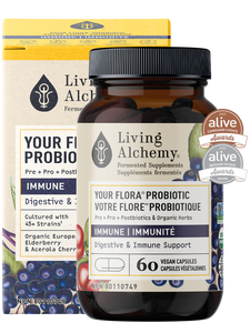 Living Alchemy: Your Flora Probiotic Immune