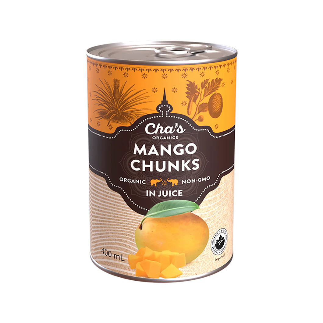 Cha's Organics: Mango Chunks in Juice