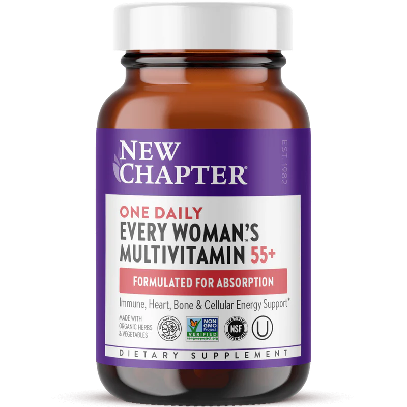 New Chapter:  Every Woman's 55+ One Daily Multivitamin