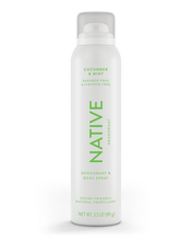 Load image into Gallery viewer, Native: Deodorant &amp; Body Spray
