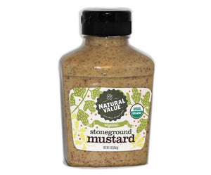 Natural Value: Organic Stone Ground Mustard