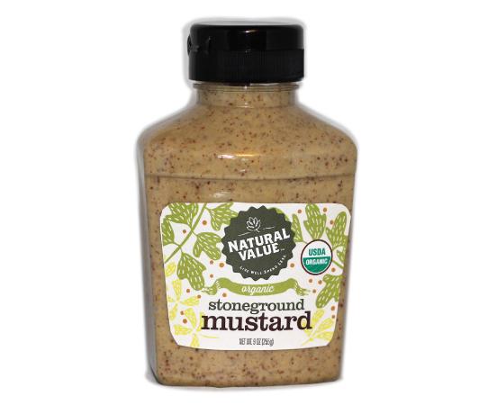 Natural Value: Organic Stone Ground Mustard