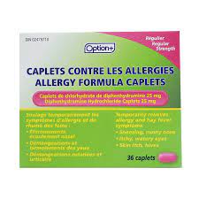 Option+: Allergy Formula Caplets 36 caplets