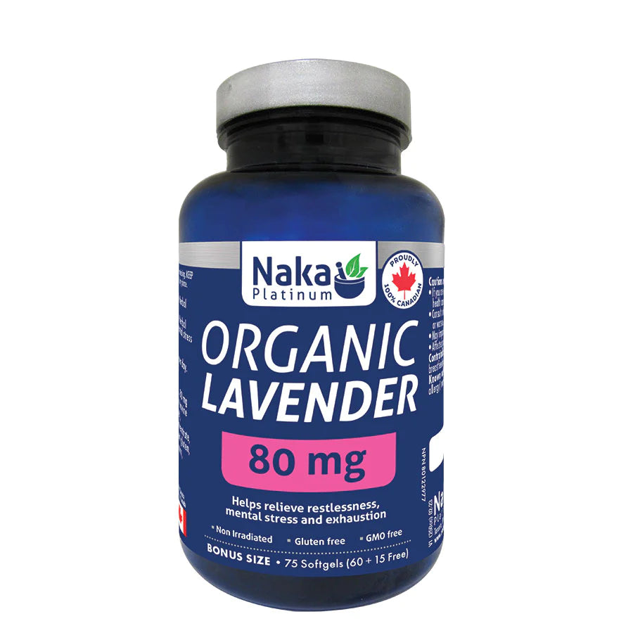 Naka: Organic Lavender 80 mg