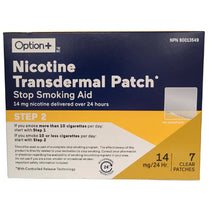 Load image into Gallery viewer, Option+ Nicotine Transdermal Patch - 7 Clear Patches
