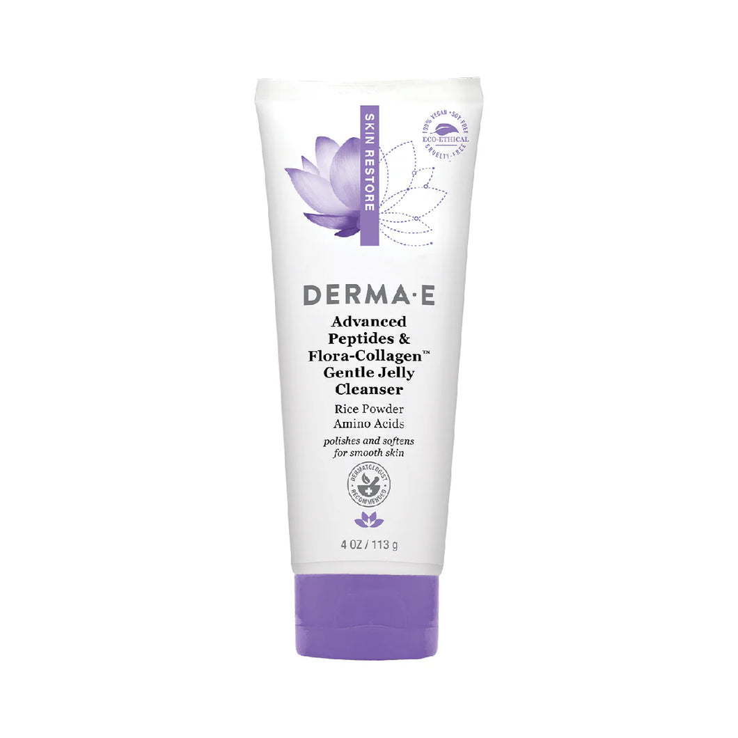 Derma E: Advanced Peptides & Flora-Collagen Cleanser