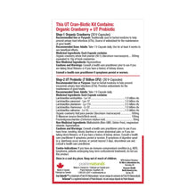 Load image into Gallery viewer, Prairie Naturals: ReCleanse UT Cran-Biotic Kit
