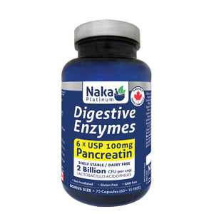 Naka: Digestive Enzymes + Probiotics