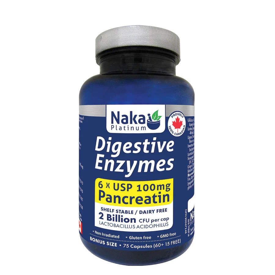 Naka: Digestive Enzymes + Probiotics