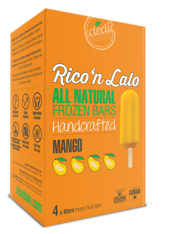 Rico 'n Lalo: All Natural Frozen Fruit Bars