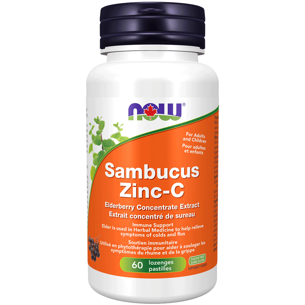 NOW: Sambucus Zinc-C Lozenges