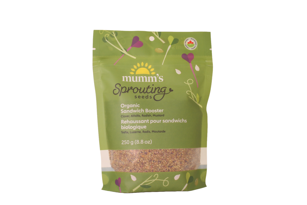 Mumm's: Sandwich Booster Sprouting Seeds