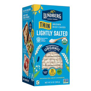 Lundberg: Brown Rice Puffed Grain Cakes Lightly Salted