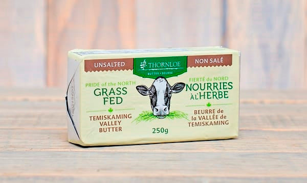 Thornloe: Grass-fed Unsalted Butter