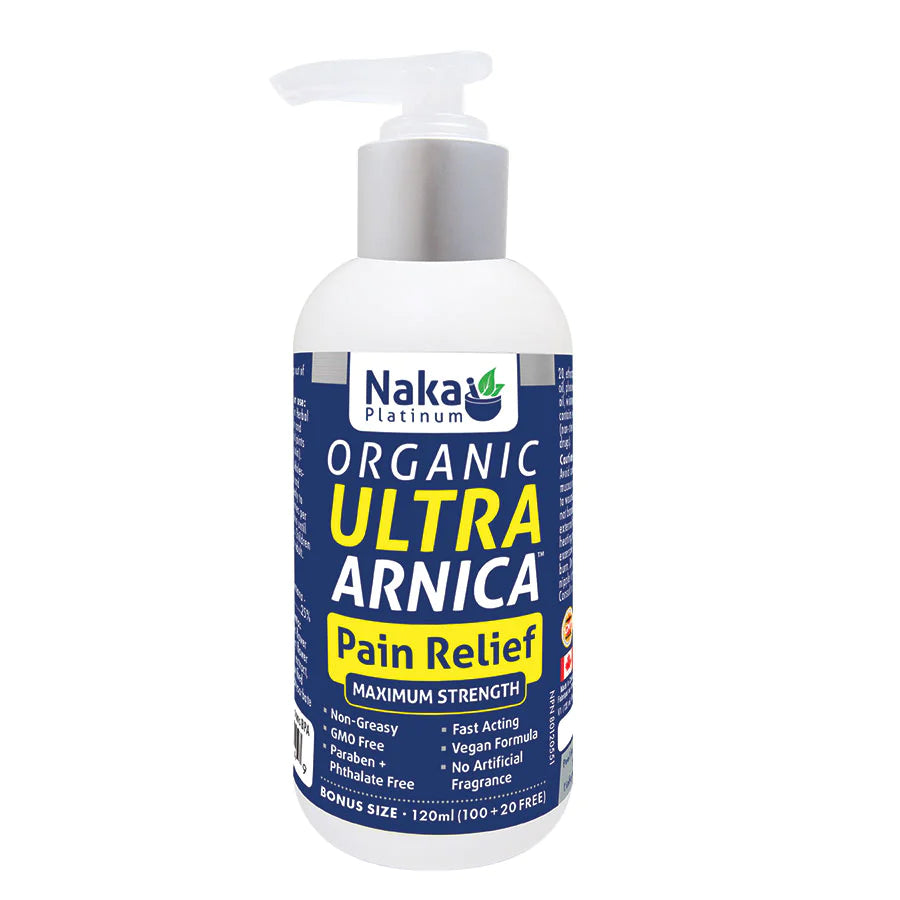 Naka: Organic Ultra Arnica Pain Relief Lotion