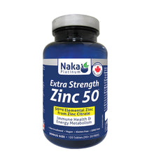 Load image into Gallery viewer, Naka: Zinc 50 Extra Strength
