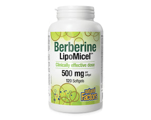Natural Factors, Berberine LipoMicel Matrix, 500 mg
