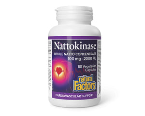 Natural Factors: Nattokinase 100 MG