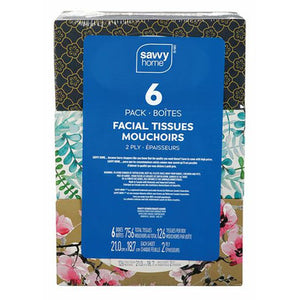 Savvy Home: Facial Tissue 3ply Case